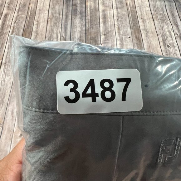 FootJoy Performance Stretch Golf Shorts 36x9 Mens Grey Chino Active Flat Front - Picture 8 of 8